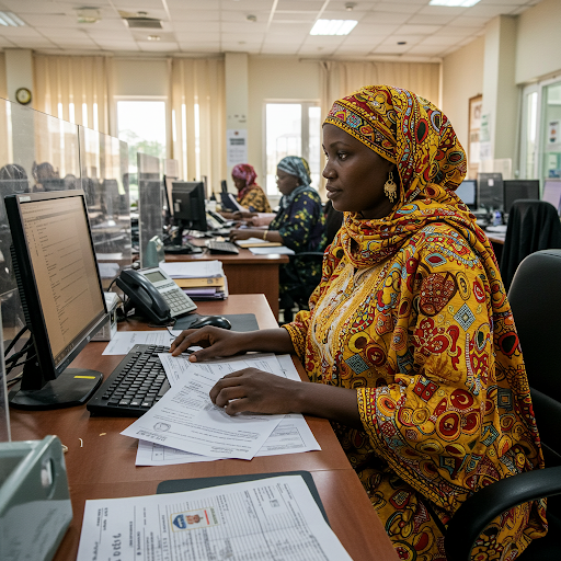 Abstract welcome graphic